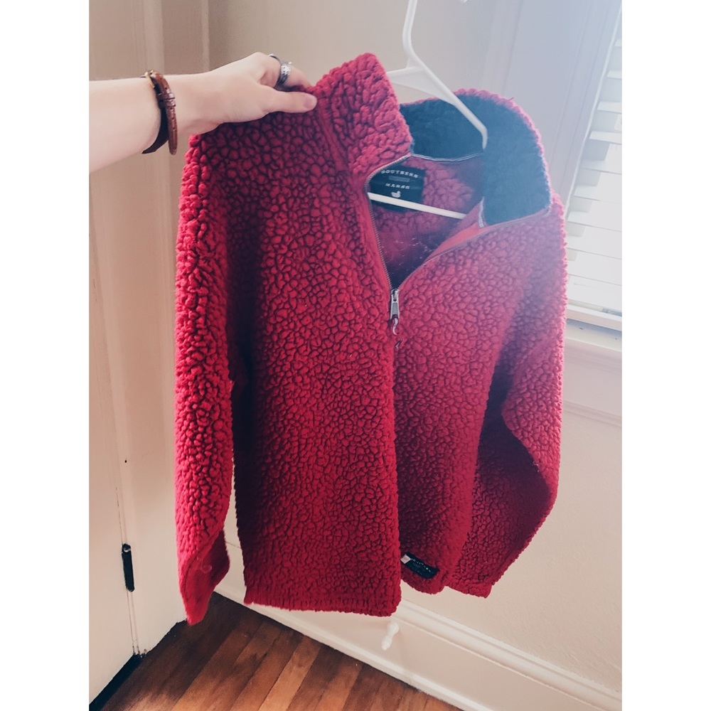 COZY VINTAGE OVERSIZED WOOL PULLOVER// SIZE S
